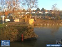 Camera at Evesham Lock