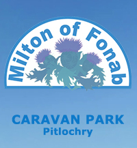 Milton of Fonab is a quiet, family run, Caravan Park on the south side of Pitlochry next to the River Tummel. We have a range of beautiful, modern, static caravan Holiday Homes set around a green with plenty of open space. Our caravans have 2 or 3 bedrooms and sleep up to 6 people. We have pitches for touring caravans and camper vans all with electricity. We also have a few spaces for small tents although we do not allow single gender groups in any of our accommodation. Fonab is set in a stunning location surrounded by the gentle hills of Highland Perthshire