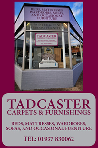 Tadaster Carpets offers a warm and friendly welcome to customers! We offer free carpet quotations, top quality furnishings, beds and mattresses.