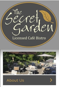 The Secret Garden is a family friendly cafe bistro set on Ayrshire’s stunning coastline. A short distance from many of Ayrshire’s premier attractions it's a must for quality and service. We offer delicious breakfasts, lunches, snacks and home baking. Our award winning coffee is second to none and we have a full alcohol licence, meaning you can enjoy a sip of whatever you like on our beautiful outside decking area overlooking the tranquil River Doon. Our decking area welcomes four legged furry friends also!