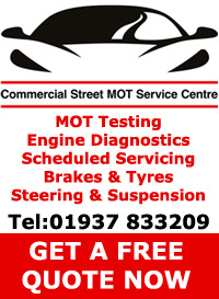 If you’re looking for a reliable car service station, then look no further than Commercial Street MOT Service Centre. We specialise in a wide range of services including vehicle servicing, car and engine repairs, air-con, brake and clutch replacements, and car batteries. Our mechanics are fully qualified and experienced in working with all types of vehicles, completing all work to the highest of standards at a very competitive price.