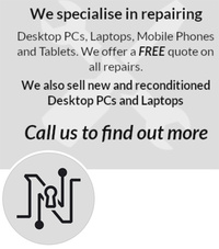 IT Support for home users and businesses in Bewdley, Worcestershire. We are specialists in IT support and repair services, providing our services to home users and small to large businesses across the West Midlands, since 1999. We also repair Mobile Phones and Tablets, including Apple and Samsung products. We offer free diagnosis and quotes on all repairs, as-well-as operating a “no fix no fee” policy. All repairs, unless otherwise specified, are booked in and diagnostics performed within a 48-hour period, we will then provide a quote for the repair and it is your choice if you wish for us to proceed. We strive to give you an affordable solution to your needs, possibly offering multiple options to allow you to decide the solution that best suits you. Our staff are very knowledgeable, friendly and approachable. Give us a call to discuss your needs and see how we can assist you.